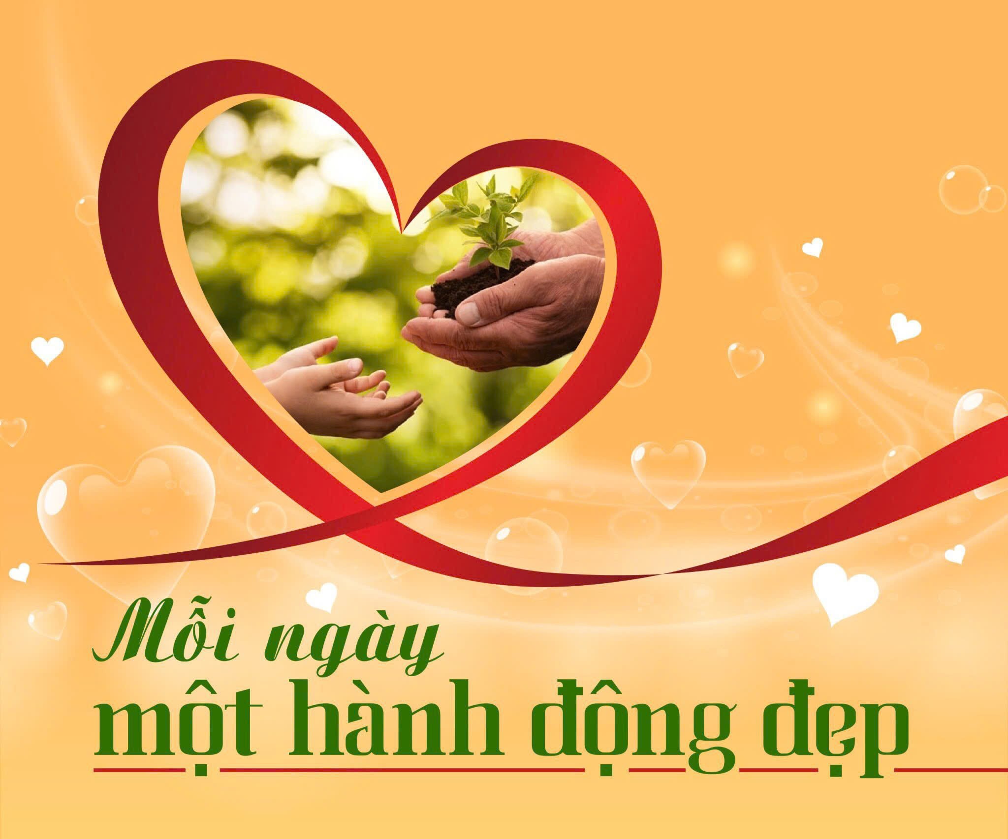 Banner mỗi ngày một hành động đẹp