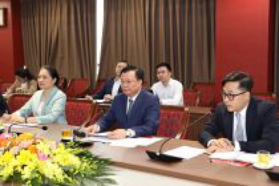 BÍ THƯ THÀNH UỶ HÀ NỘI TIẾP ĐOÀN ĐẠI BIỂU CẤP CAO HỘI LIÊN HIỆP PHỤ NỮ CUBA