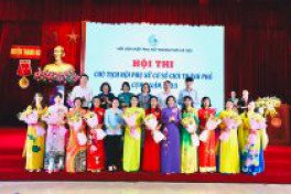 Nhiều mô hình, kinh nghiệm hay được chia sẻ qua hội thi “Chủ tịch Hội Phụ nữ cơ sở giỏi”