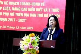 Hơn 300.000 hội viên, phụ nữ được tuyên truyền, phổ biến, giáo dục pháp luật