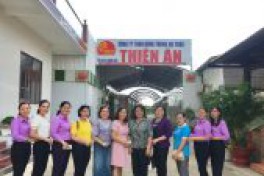 Hội LHPN Hà Nội thăm mô hình kinh tế do phụ nữ làm chủ tại tỉnh Tiền Giang