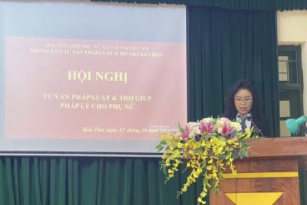 Hội LHPN Hà Nội: Tư vấn pháp luật và trợ giúp pháp lý miễn phí cho phụ nữ