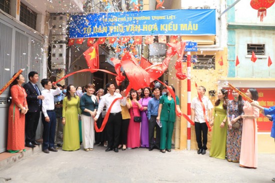 Ra mắt mô hình “Tổ dân phố văn hóa kiểu mẫu” tại quận Đống Đa