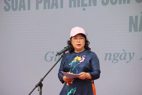 Hội LHPN Hà Nội: Kêu gọi chung tay phòng chống ung thư vú, ung thư cổ tử cung