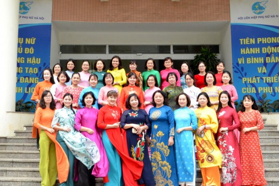 Phụ nữ Thủ đô lan tỏa tuần lễ “Áo dài cộng đồng”