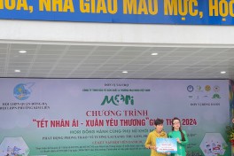 “Tết nhân ái-Xuân yêu thương” của phụ nữ phường Kim Liên