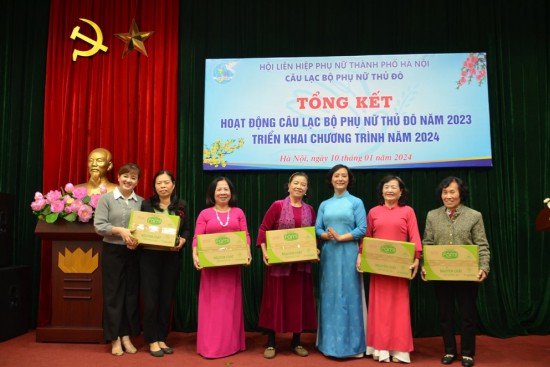 Tổng kết hoạt động CLB Phụ nữ Thủ đô năm 2023
