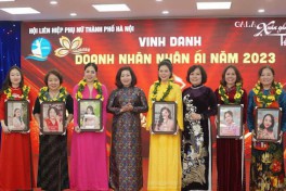 Câu lạc bộ Doanh nhân nữ Hà Nội tổ chức Gala “Xuân gắn kết - Tết yêu thương” năm 2023