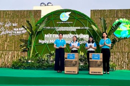 Mít tinh hưởng ứng Tháng hành động vì môi trường và Ngày môi trường thế giới