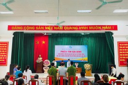 Hội LHPN Mê Linh tổ chức phiên tòa giả định phòng, chống bạo lực gia đình
