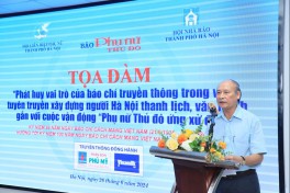 Phát huy vai trò của báo chí trong xây dựng văn hóa người Hà Nội