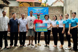 Trao Mái ấm tình thương tại huyện Ba Vì, Hà Nội