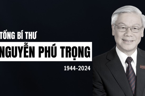 Thông báo Lễ viếng, Lễ truy điệu và Lễ an táng Tổng Bí thư Nguyễn Phú Trọng