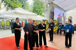 Hội viên phụ nữ Hà Nội tích cực hỗ trợ hậu cần phục vụ Lễ Quốc tang