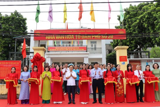 Quận Long Biên: Ra mắt mô hình điểm“Tổ dân phố văn hóa kiểu mẫu”