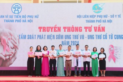 Truyền thông phòng ngừa ung thư vú, ung thư cổ tử cung cho phụ nữ Sơn Tây, Ba Vì