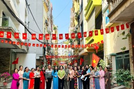 Cụm thi đua số II: Cán bộ, hội viên phụ nữ tự hào vì được góp sức làm đẹp thành phố