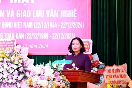 Lữ đoàn Đặc công Hải quân 126: Gặp mặt đoàn kết quân dân và giao lưu văn nghệ cùng các đơn vị kết nghĩa