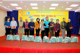 “Vòng tay nhân ái”đem “Tết ấm yêu thương” tới các hoàn cảnh khó khăn