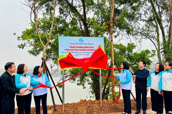 Phụ nữ Thủ đô phấn đấu trồng 5.000 cây xanh, cây ăn trái