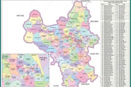 Chi tiết 126 đơn vị hành chính cấp xã của thành phố Hà Nội năm 2025
