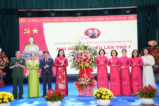 Đại hội Đảng bộ Mặt trận Tổ quốc Việt Nam thành phố Hà Nội lần thứ I nhiệm kỳ 2025 – 2030