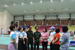 Gặp mặt, động viên khối “Phụ nữ Việt Nam” tham gia diễu hành dịp Quốc khánh 2/9