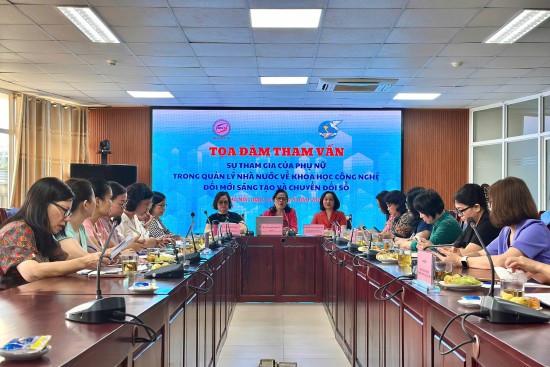 Thúc đẩy phụ nữ quản lý Nhà nước về khoa học công nghệ, đổi mới sáng tạo