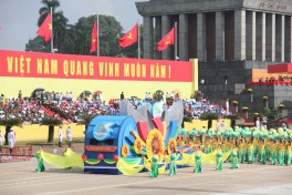 Phụ nữ Việt Nam duyên dáng tại Lễ diễu binh, diễu hành kỷ niệm 80 năm Quốc khánh