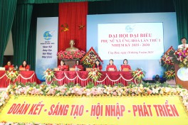 Phát huy vai trò chủ thể của phụ nữ trong các hoạt động phát triển kinh tế xã hội của địa phương