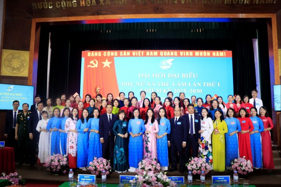 Đồng chí Ngô Thị Thúy Hằng tiếp tục giữ chức Chủ tịch Hội LHPN xã Thư Lâm nhiệm kỳ 2025-2030