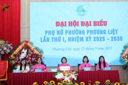 Đại hội đại biểu phụ nữ phường Phương Liệt lần thứ I, nhiệm kỳ 2026-2030
