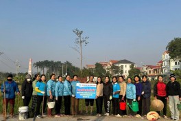 Phụ nữ Thủ đô lan tỏa phong trào “Sáng – Xanh – Sạch – Đẹp”