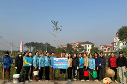 Phụ nữ Thủ đô lan tỏa phong trào “Sáng – Xanh – Sạch – Đẹp”