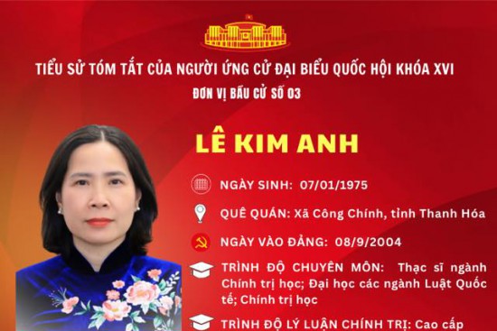 GIỚI THIỆU ỨNG CỬ VIÊN ĐẠI DIỆN PHỤ NỮ THỦ ĐÔ THAM GIA ỨNG CỬ ĐẠI BIỂU QUỐC HỘI KHOÁ XVI