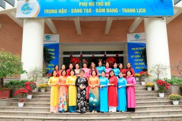 Phụ nữ Thủ đô hưởng ứng “Tháng Áo dài Hà Nội”