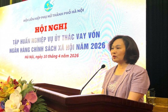 Tập huấn nghiệp vụ ủy thác vay vốn Ngân hàng Chính sách xã hội năm 2026