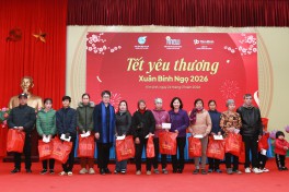 Tết yêu thương 2026: Lan tỏa sẻ chia, tiếp sức phụ nữ vững vàng đón Xuân Bính Ngọ
