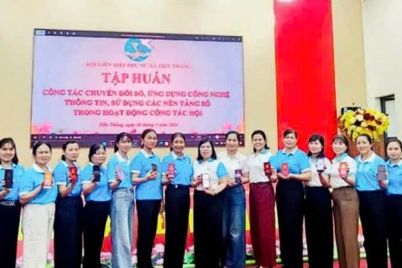 Xã Tiến Thắng: Ở đâu có phụ nữ, ở đó có hoạt động Hội