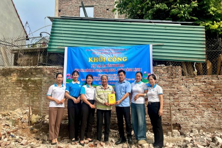 Khởi công xây dựng “Mái ấm tình thương” cho hội viên phụ nữ khó khăn tại xã Bất Bạt