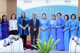 Tăng cường mạng lưới hỗ trợ phụ nữ di cư hồi hương và con cái của họ tại Việt Nam