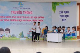 Tăng cường truyền thông phòng ngừa bạo lực học đường, xây dựng trường học an toàn, thân thiện