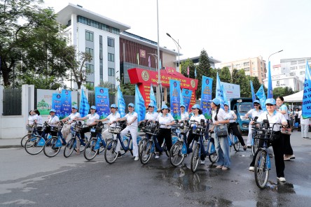 Phụ nữ Thủ đô chung tay hành động vì môi trường Xanh