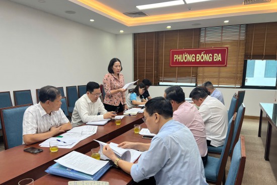 Kiểm tra hoạt động Ban đại diện Hội đồng quản trị Ngân hàng Chính sách xã hội phường Đống Đa