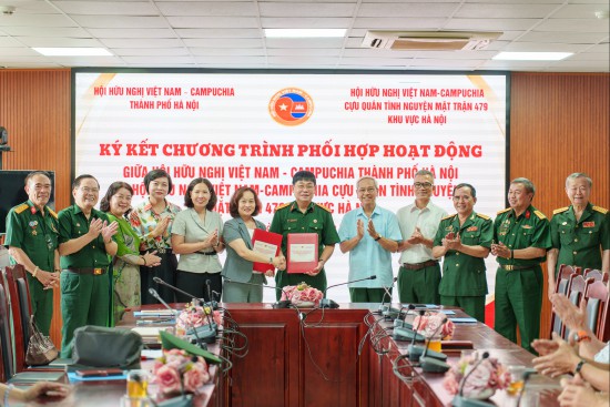 Ký kết Chương trình phối hợp hoạt động giữa 2 Hội Hữu nghị Việt Nam – Campuchia: Mô hình đầu tiên trong hệ thống Hội toàn quốc