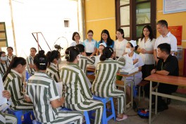 Hội LHPN Hà Nội: Truyền thông, chăm sóc sức khỏe sinh sản cho hơn 300 nữ phạm nhân