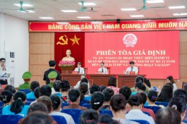 Đổi mới phương thức tuyên truyền pháp luật thông qua “Phiên toà giả định”