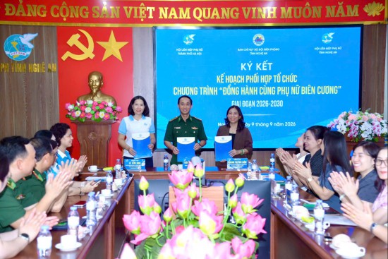 Hội LHPN Hà Nội: Thực hiện chương trình “Đồng hành cùng phụ nữ biên cương” tại tỉnh Nghệ An