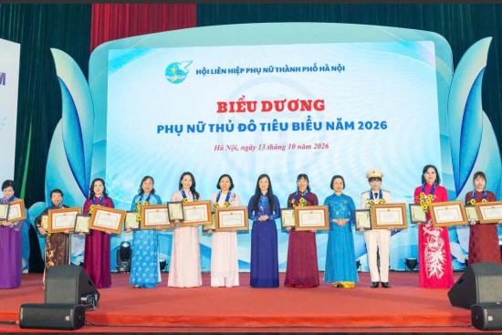 Hà Nội vinh danh 10 Phụ nữ Thủ đô tiêu biểu năm 2026