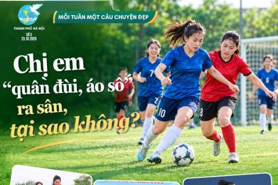 Chị em “quần đùi, áo số” ra sân, tại sao không?